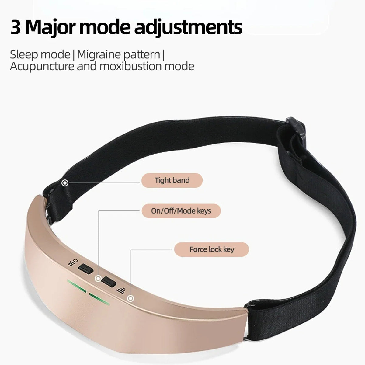 Electric Head Massager for Headache & Sleep Relief