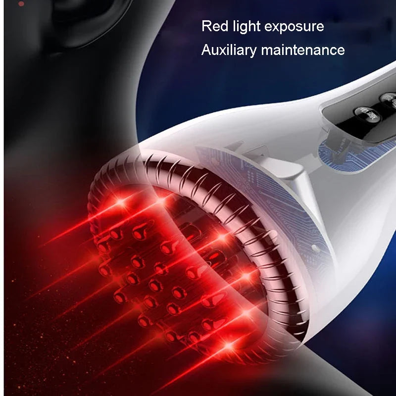 EMS Gua Sha Body Massager with Heat and Red Light Therapy