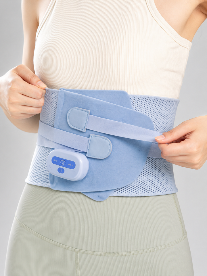 EMS Pulse Waist Massager — Triple‑Action Heat & Vibration