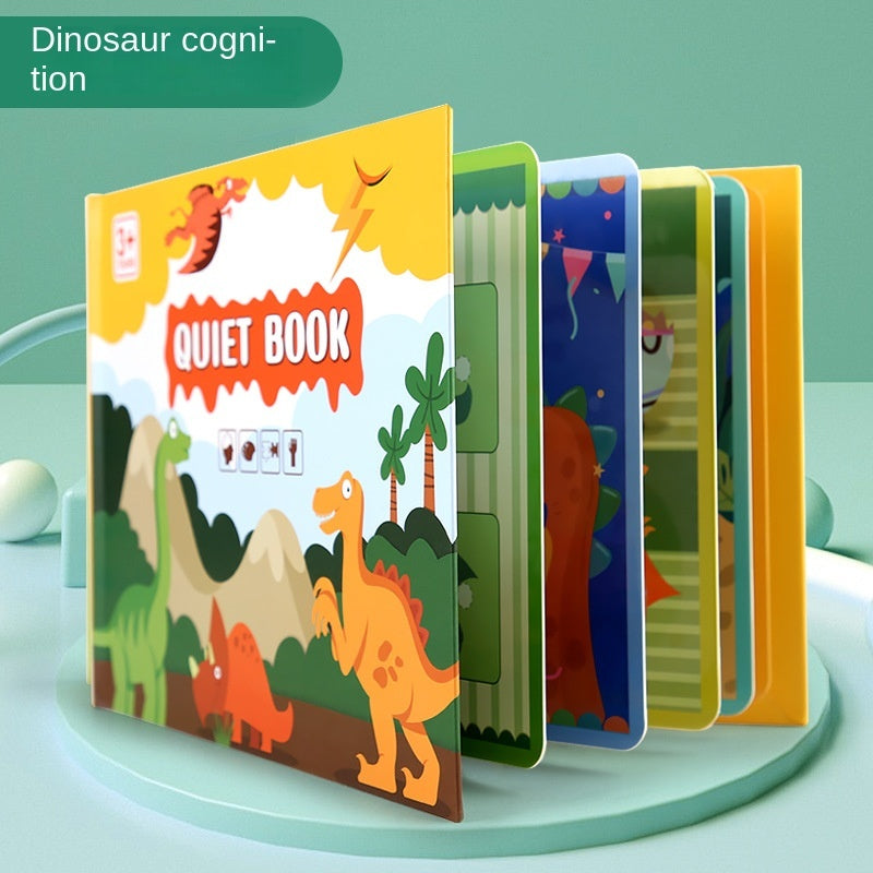 Reusable Quiet Book Puzzle for Hands-On Preschool Learning