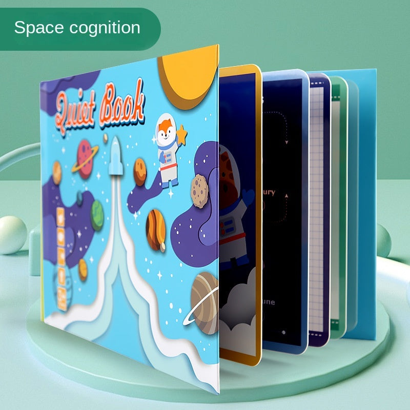 Reusable Quiet Book Puzzle for Hands-On Preschool Learning