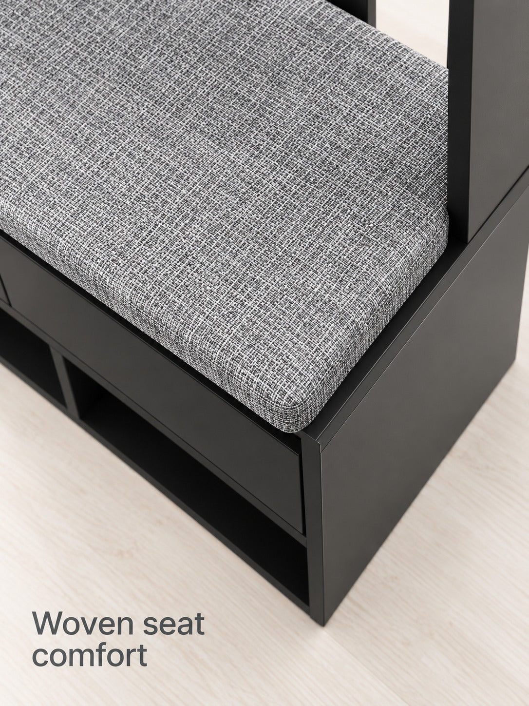 Entryway Hall Tree with Shoe Storage and Bench Seat