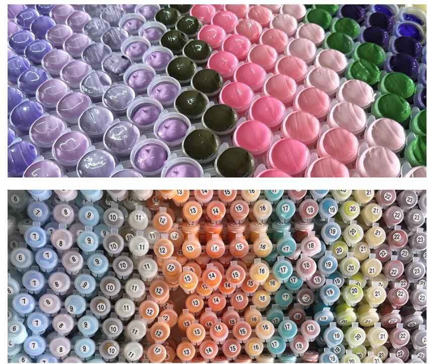 Acrylic Paint Set for Organized, Versatile Colorwork