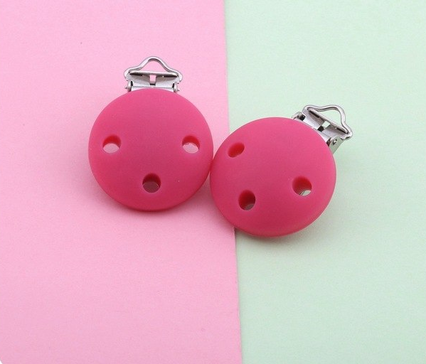 Wood Pacifier Clip - Keeps Baby's Binkie Off the Floor