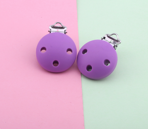 Wood Pacifier Clip - Keeps Baby's Binkie Off the Floor