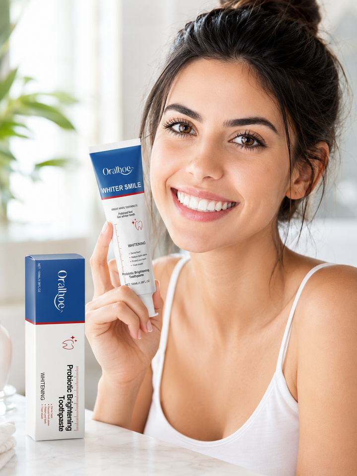 Enzyme Whitening Toothpaste — Deep Clean, Whiten & Freshen