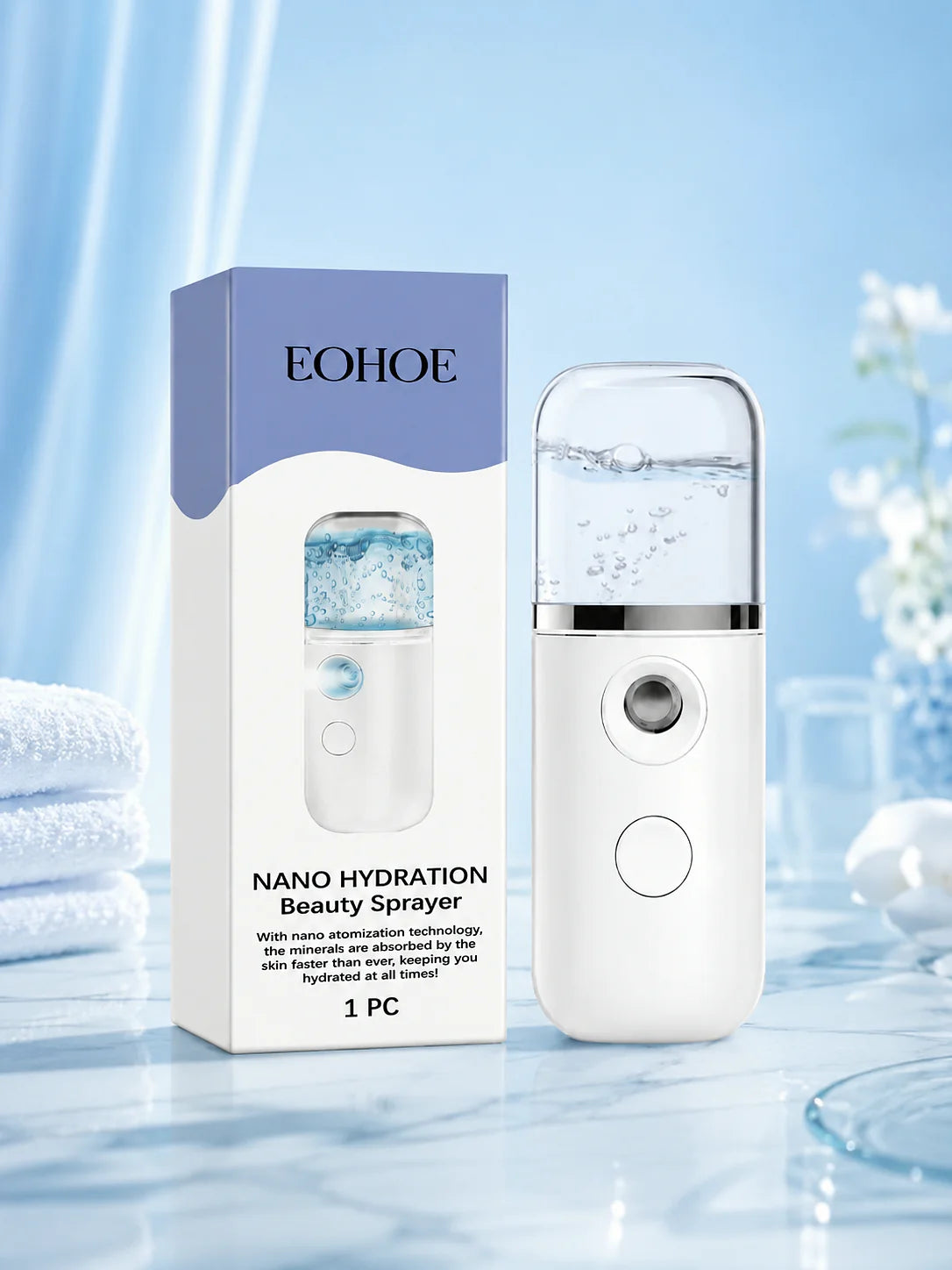 Facial Steamer for Home Use — Deep Pore Cleansing
