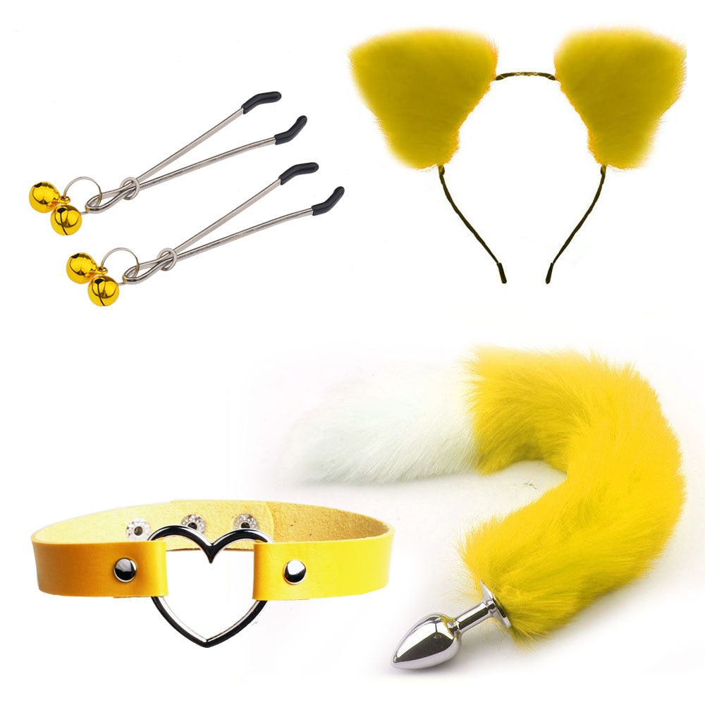 Fox Roleplay Adult Accessory Set – 4-Piece Costume