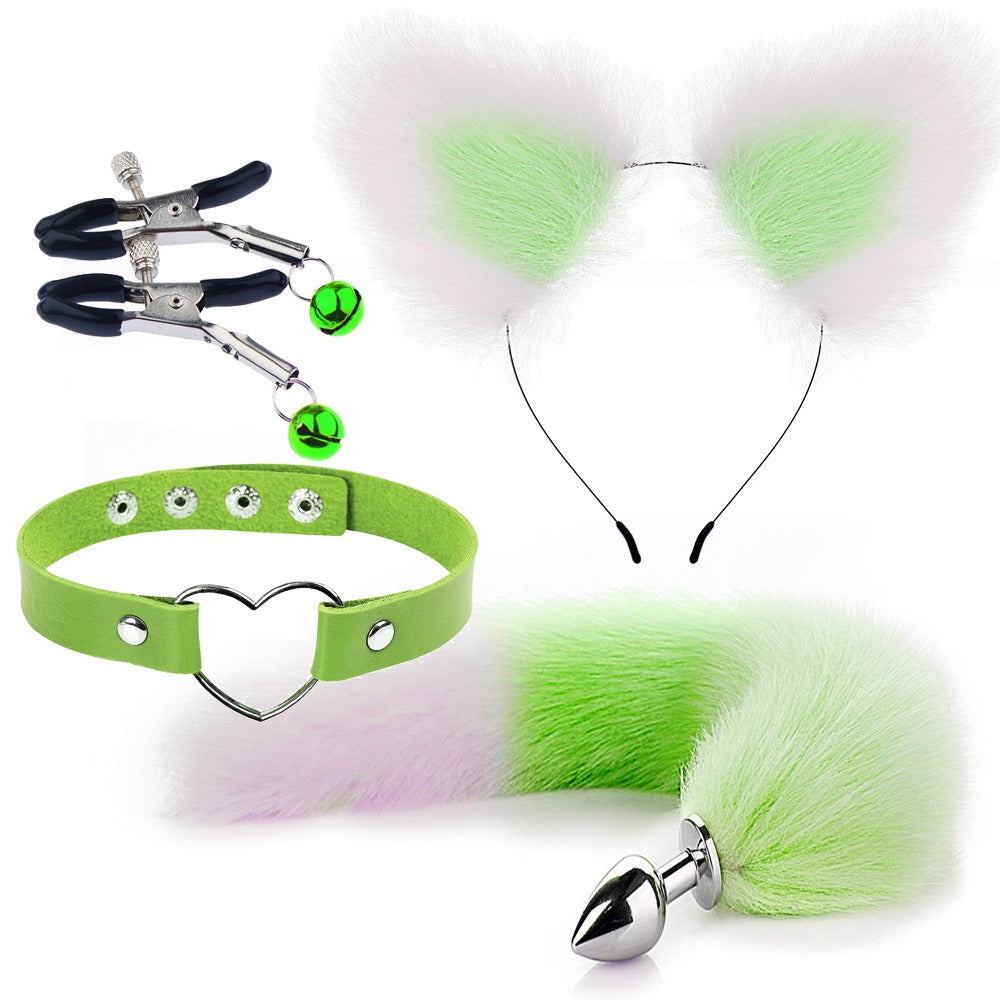 Fox Roleplay Adult Accessory Set – 4-Piece Costume