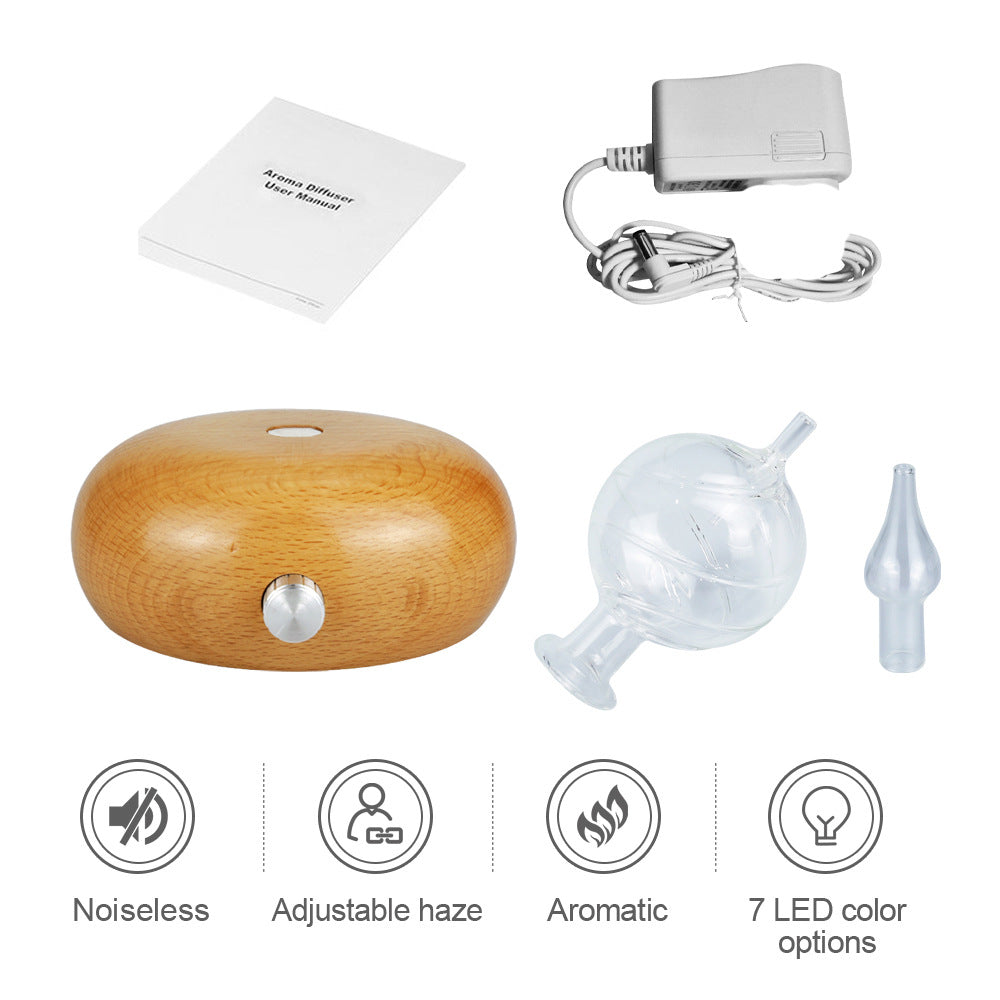 Cold Air Essential Oil Diffuser with 7-Color LED Light
