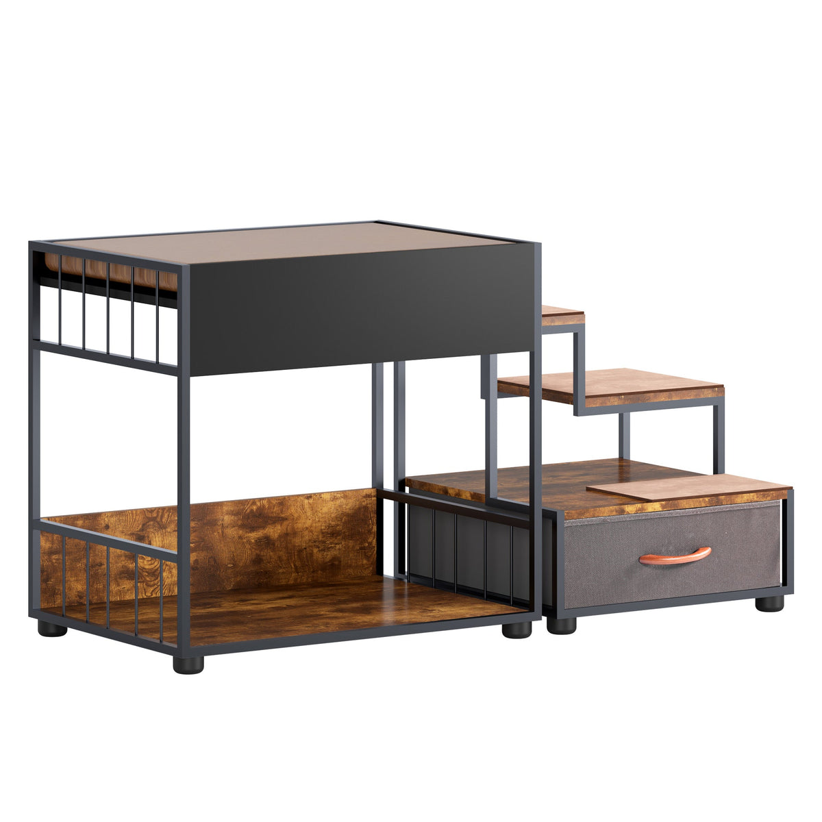 Elevated Dog Bed Window Perch With Storage Platform
