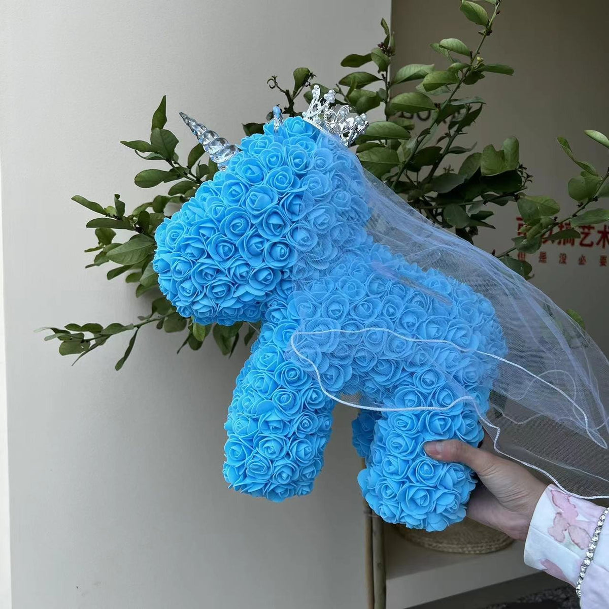 Artificial Flower Rose Unicorn Keepsake Gift for Girlfriend