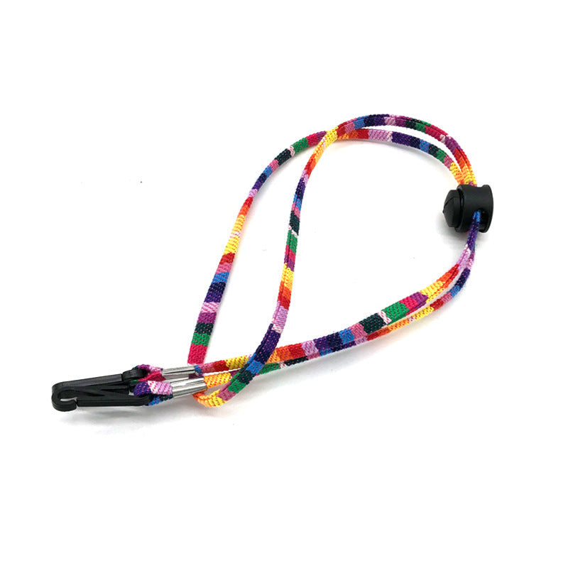 Adjustable Mask Lanyard for Colorful Hands-Free Carry