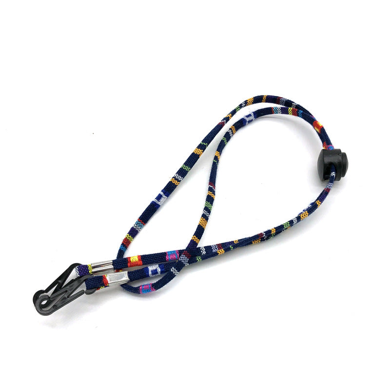 Adjustable Mask Lanyard for Colorful Hands-Free Carry