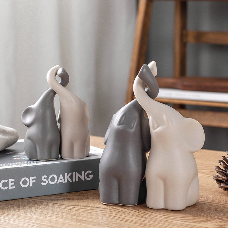 Couple Figurine Decor for Warm Romantic Home Accents