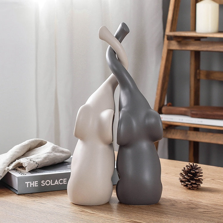 Couple Figurine Decor for Warm Romantic Home Accents