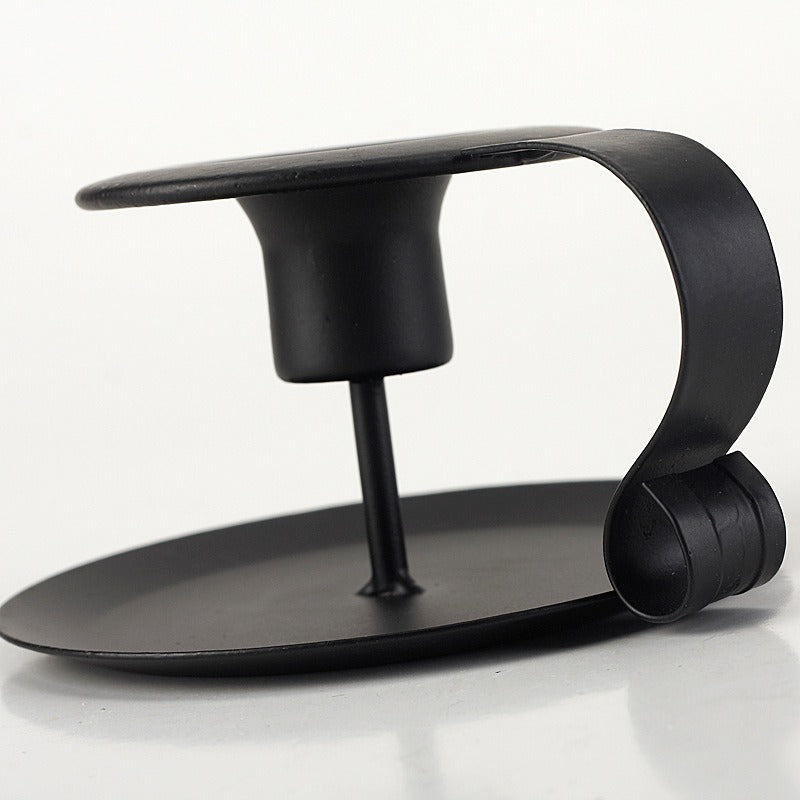 European Iron Candlestick for Elegant Dinner Settings