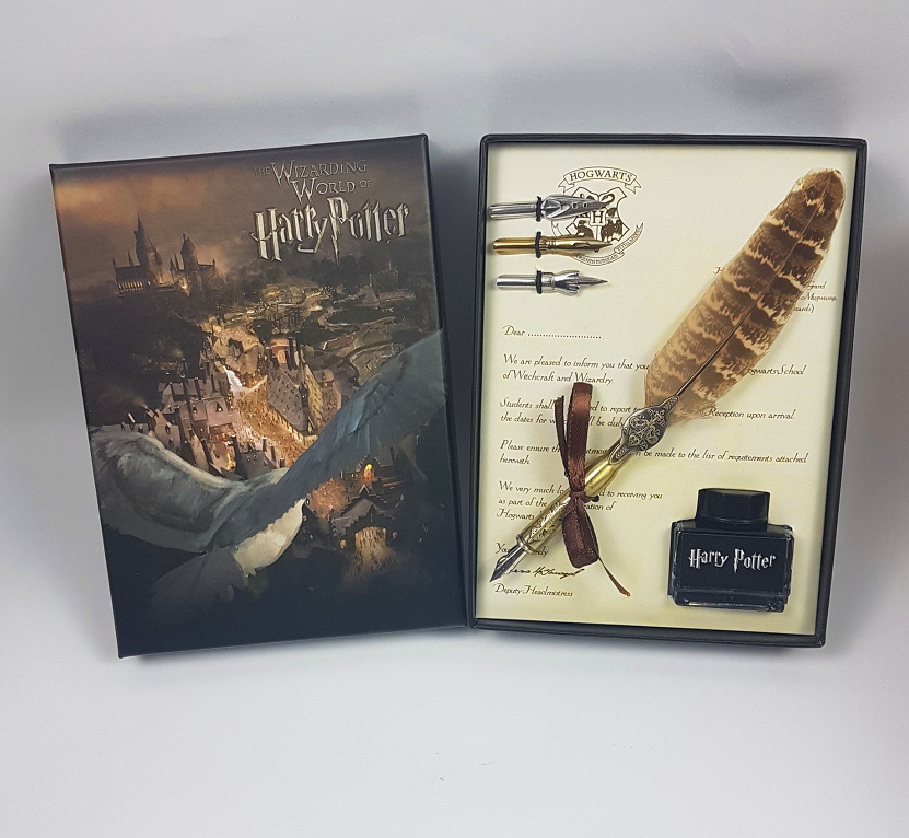 Harry Potter Feather Pen Set for Magical Writing Gifts
