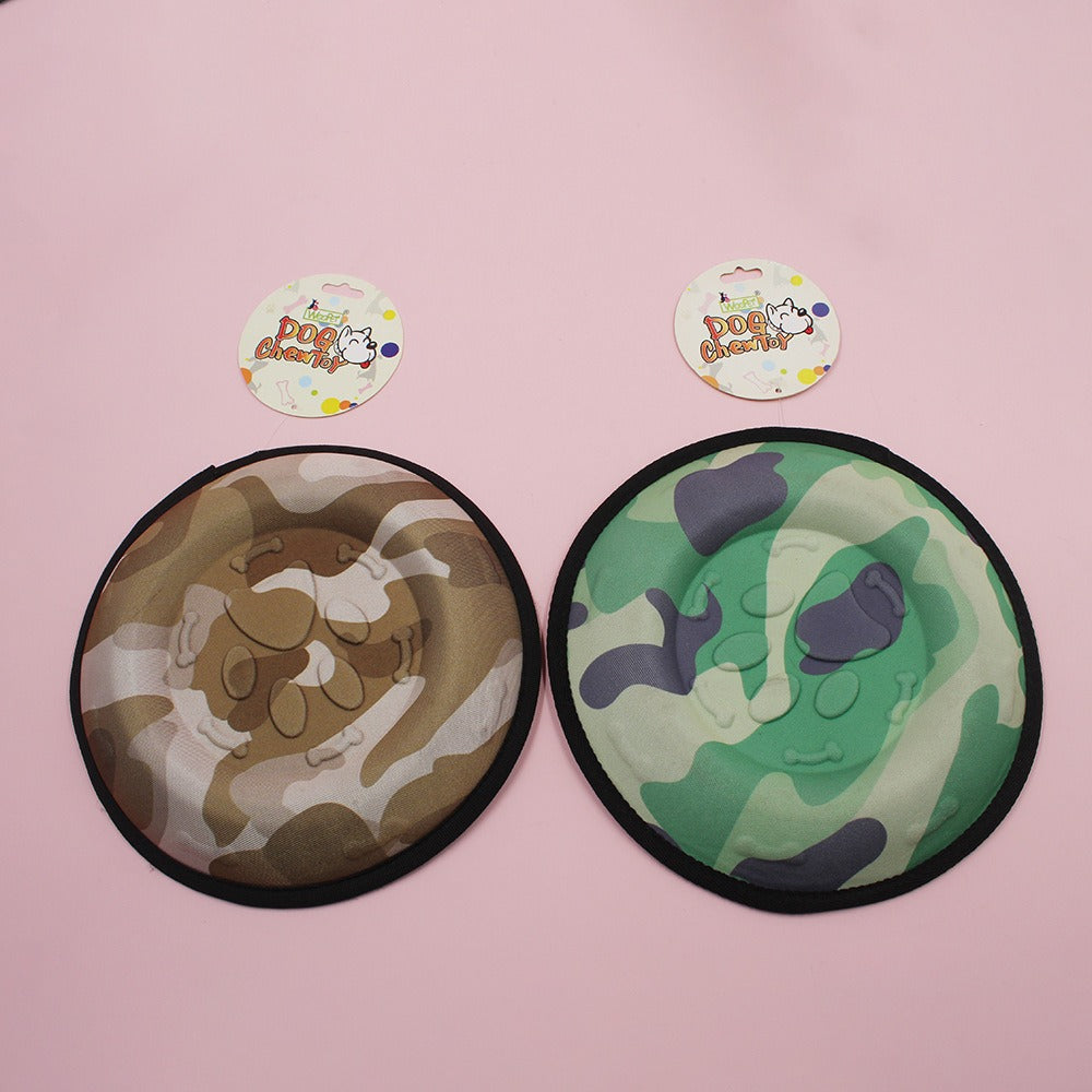 Camo Dog Flying Disc Set for Water Fetch Training
