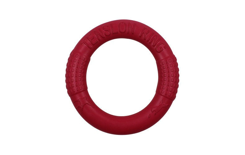 Dog Tug Ring Toy for Interactive Outdoor Fetch Play