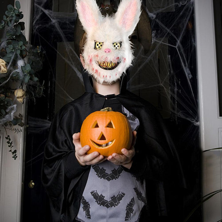 Bloody Rabbit Mask for Disturbing Halloween Cosplay