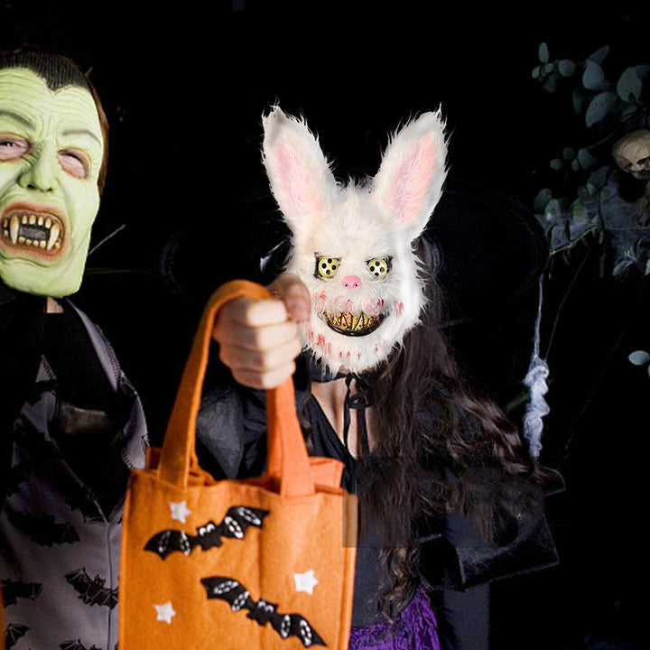 Bloody Rabbit Mask for Disturbing Halloween Cosplay