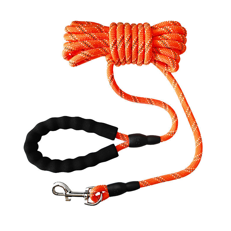 Dog Training Leash with Reflective Recall Rope