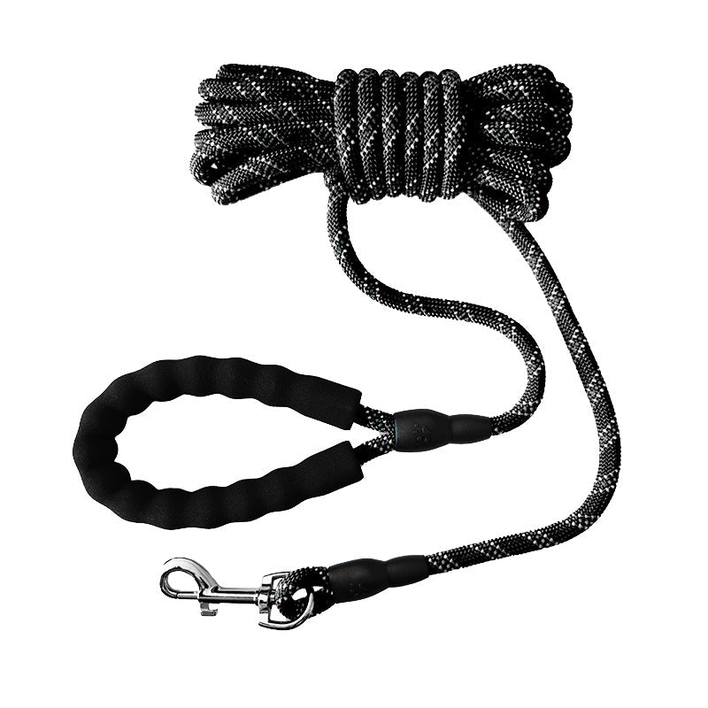Dog Training Leash with Reflective Recall Rope