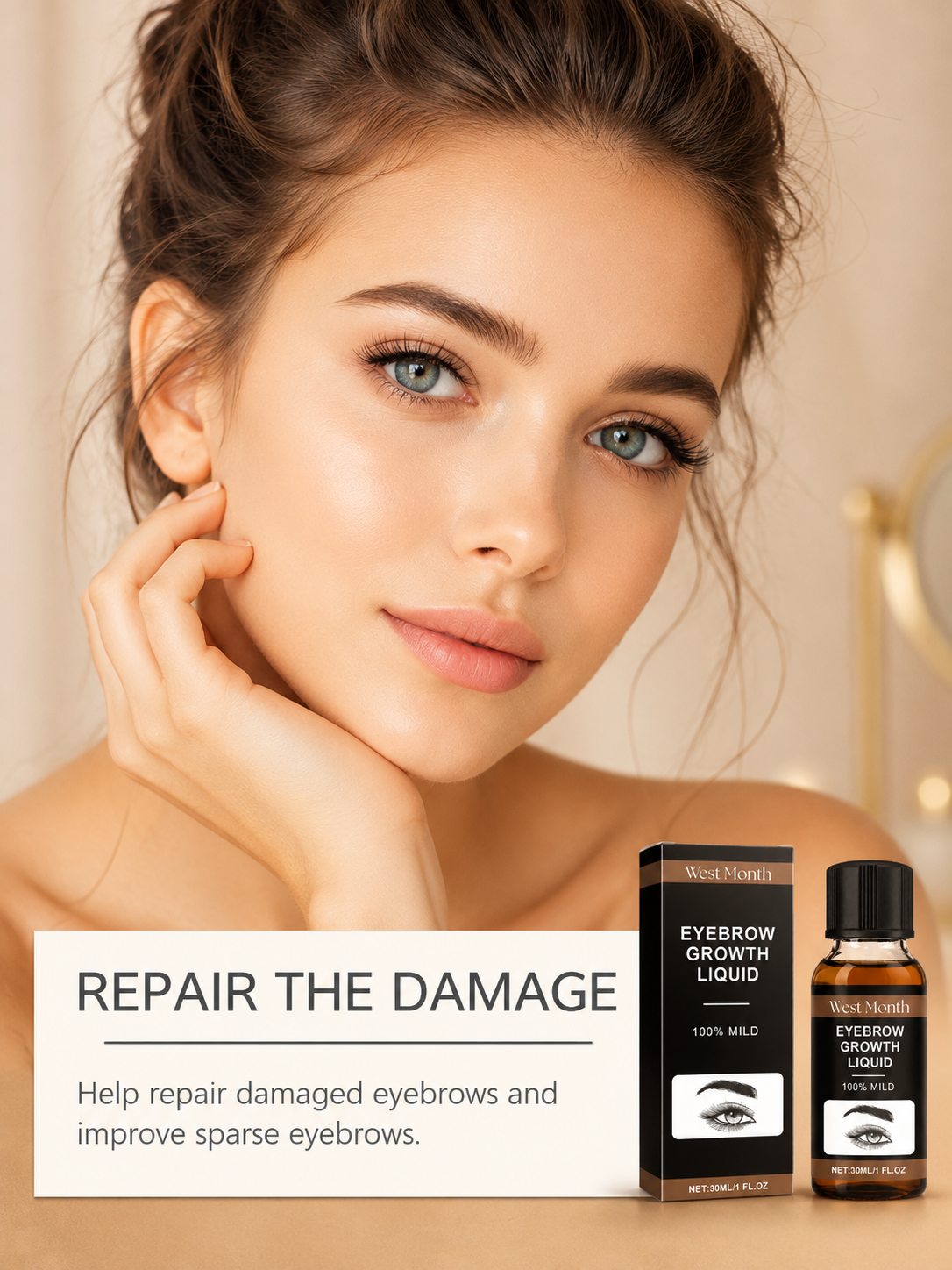 Eyebrow Growth Oil — Fuller Brows in 60 Days | 30ml