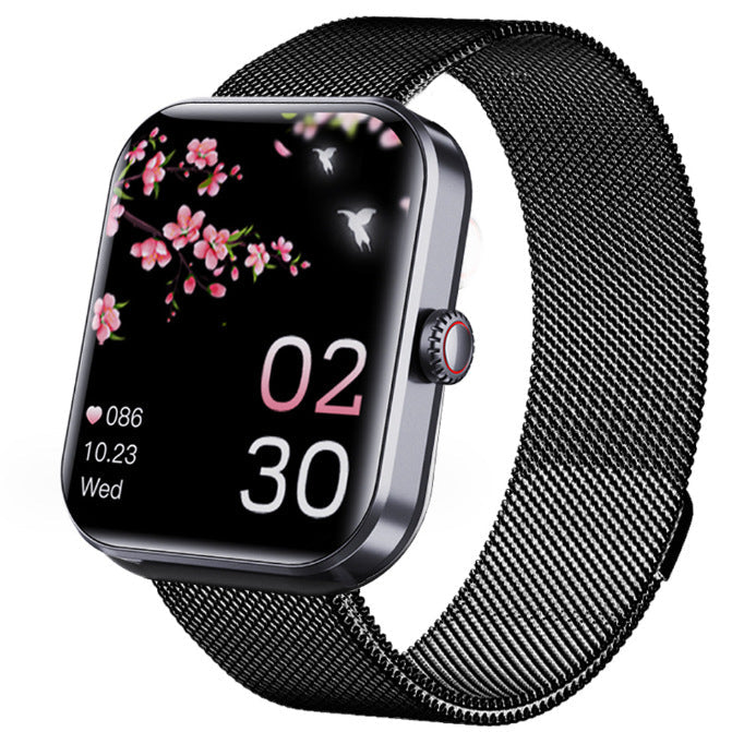 Fitness Smartwatch with Heart Rate, Sleep & Step Tracking