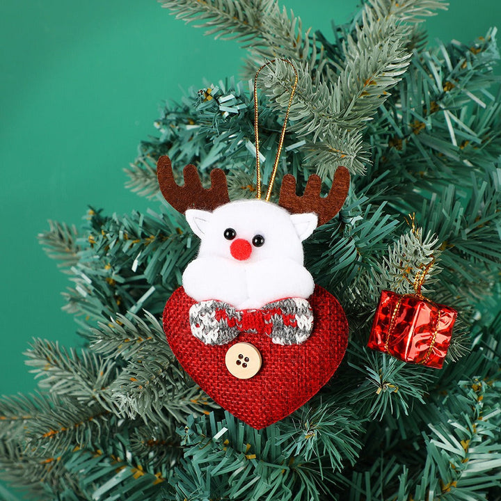 Fabric Christmas Ornament for Cheerful Holiday Decor