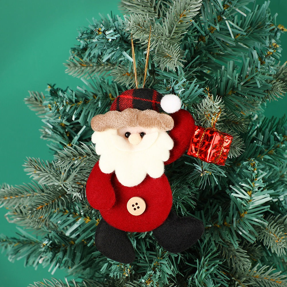 Fabric Christmas Ornament for Cheerful Holiday Decor