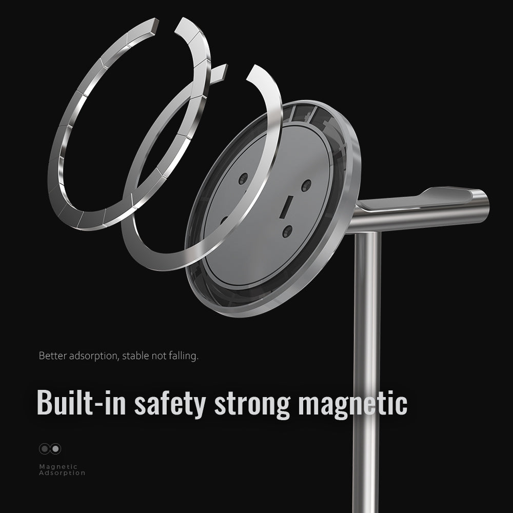 Adjustable Magnetic Tablet Stand for Eye-Level Desk Work