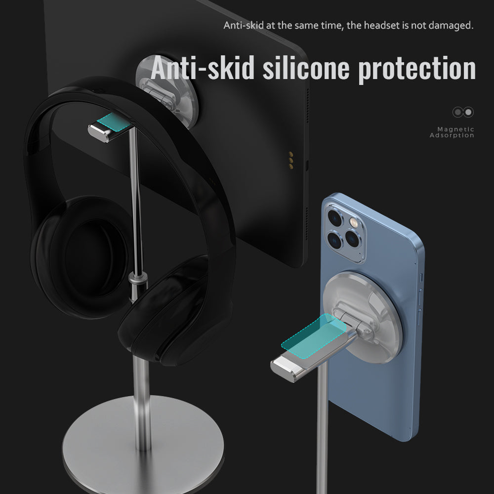 Adjustable Magnetic Tablet Stand for Eye-Level Desk Work