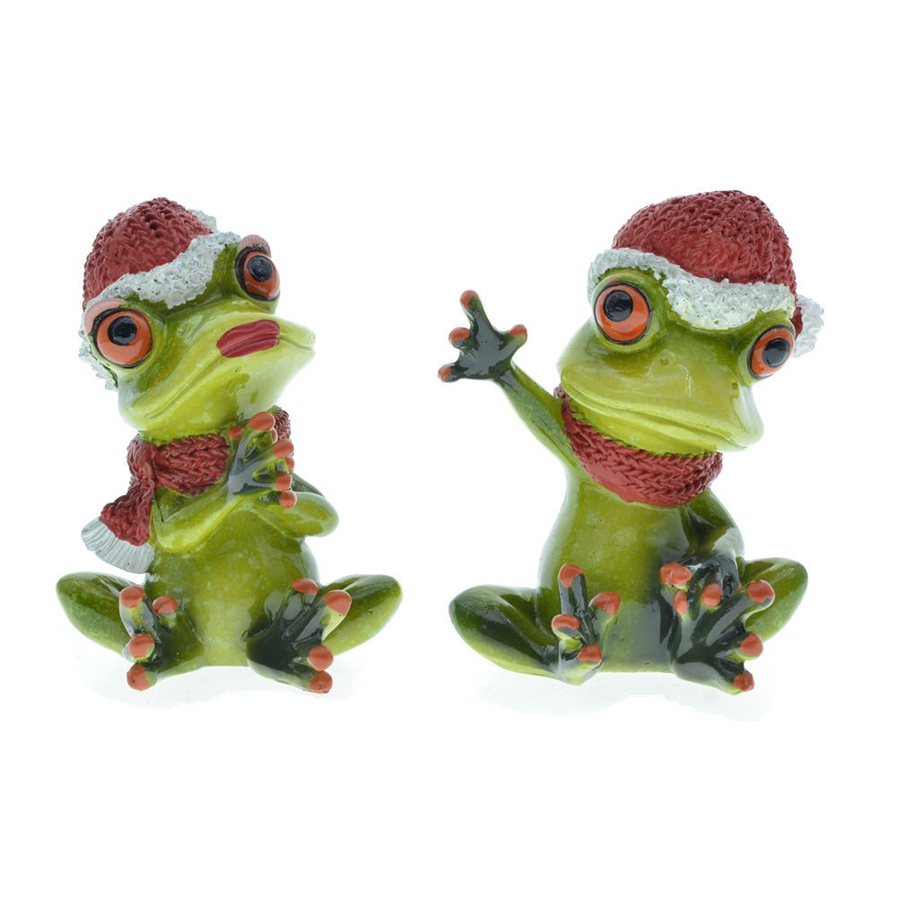 Christmas Frog Ornaments for Whimsical Holiday Decor