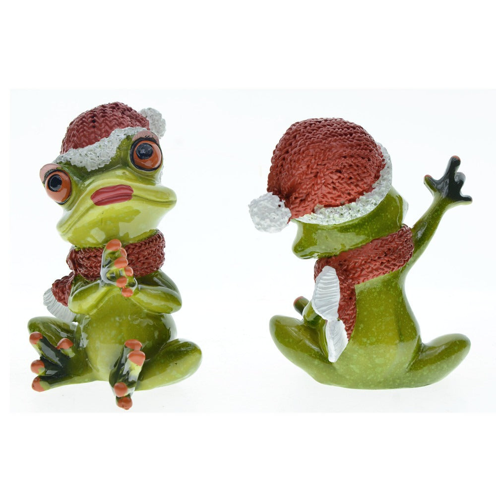 Christmas Frog Ornaments for Whimsical Holiday Decor
