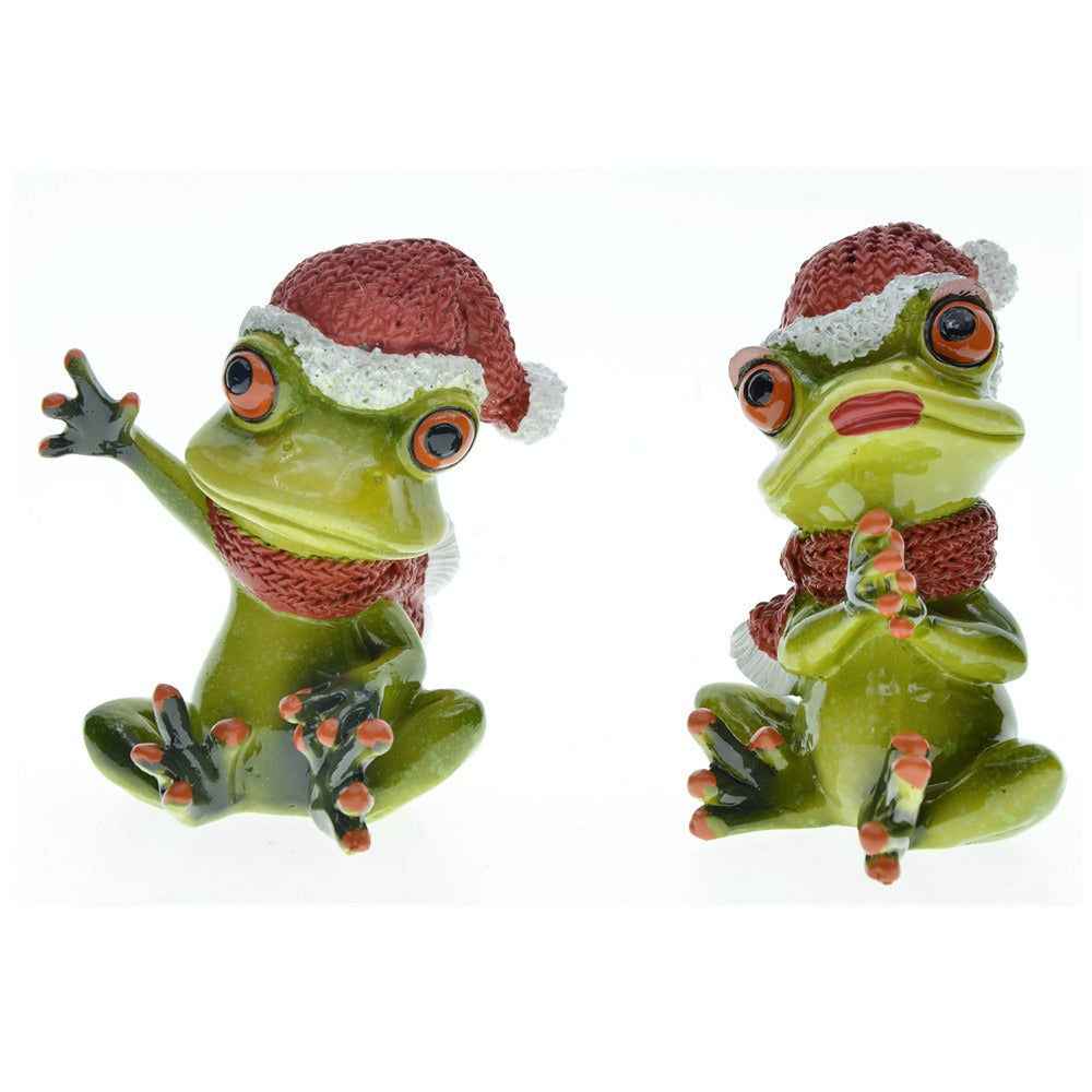 Christmas Frog Ornaments for Whimsical Holiday Decor