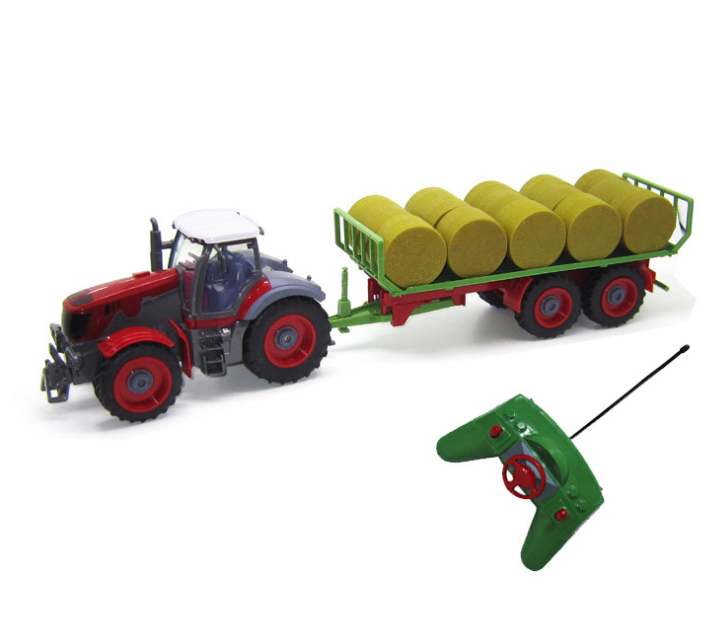 1:28 RC Tractor Toy for Screen-Free Farm Adventure