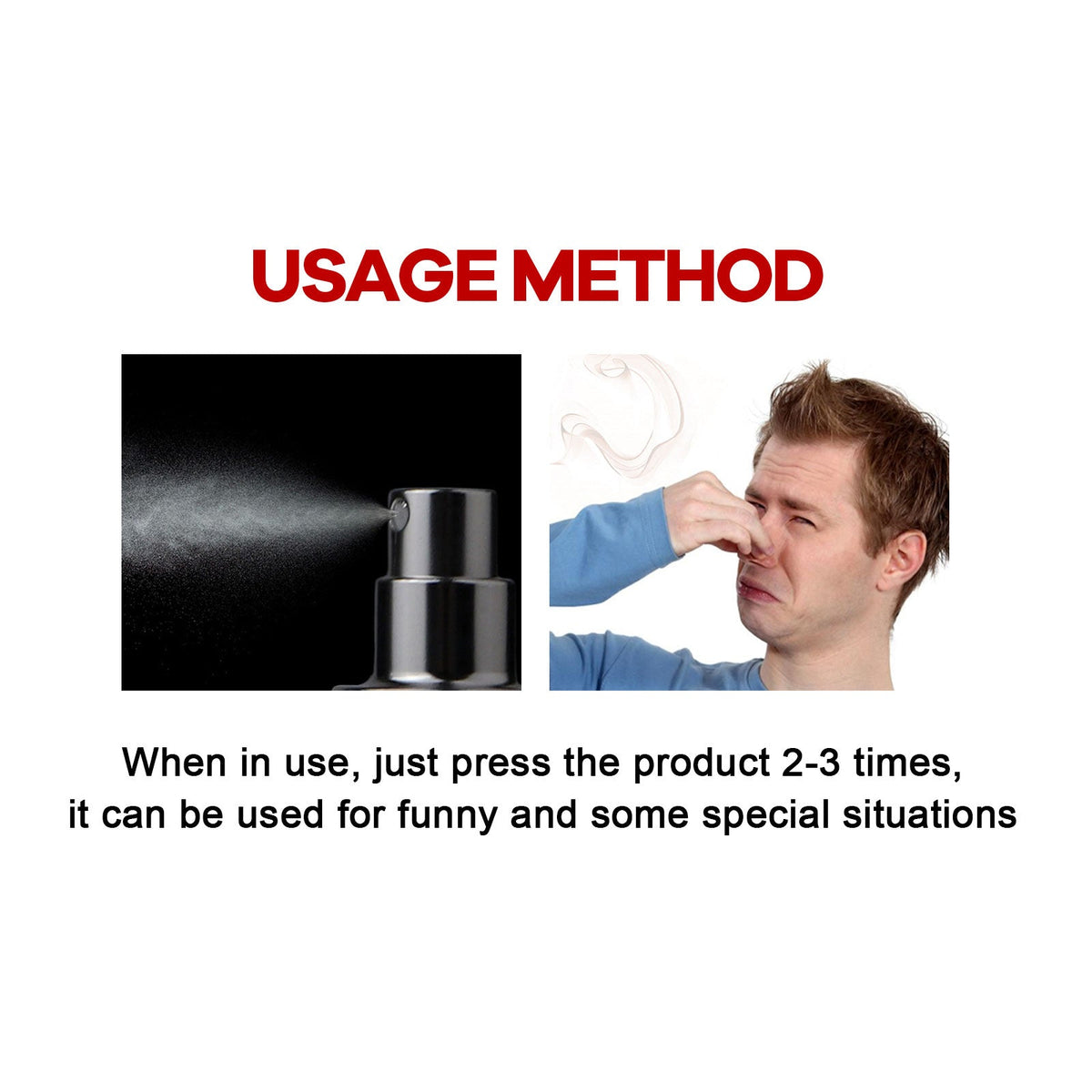 Fart Pepper Spray Prank – Portable Stinky Spray Prop