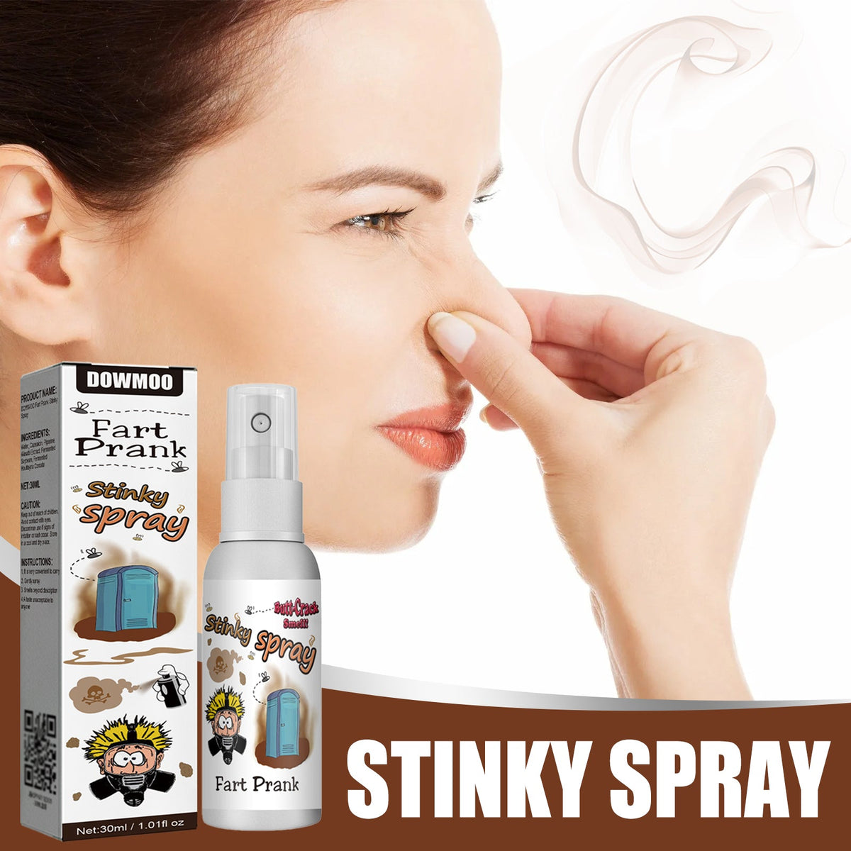 Fart Spray Prank: Long-Lasting Odor Surprise Gift