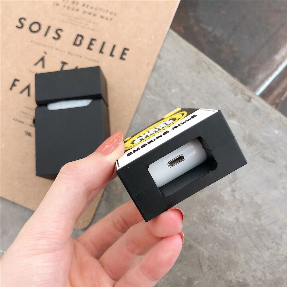 AirPods Pro Silicone Case Cigarette Pack Style Cover