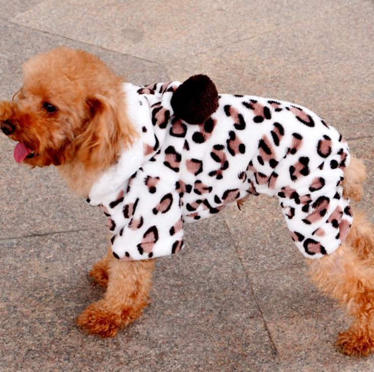 Small Dog Fleece Coat for Warm, Cozy Winter Walks