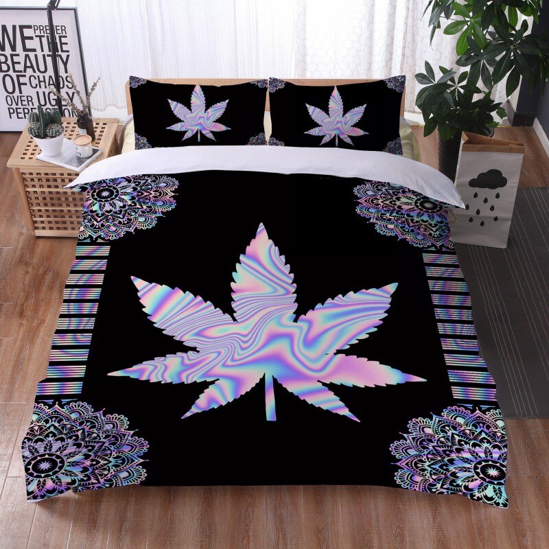 Mandala Duvet Cover Boho Bedding Set, Full Size