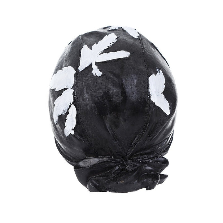Gothic Skeleton Skull Ornament for Dramatic Home Decor