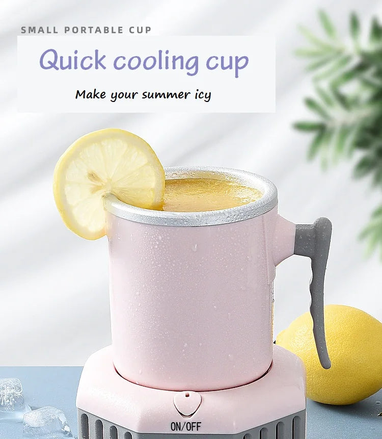 Electric Cooling Cup for Desk: Chill Drinks Without Ice