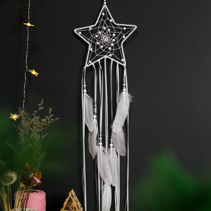 Bohemian Dream Catcher Wall Decor for Serene Rooms