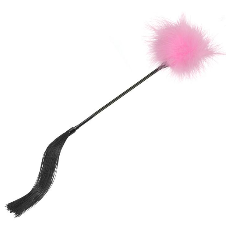 Feather Tease Wand for Playful Sensory Role-Play Fun
