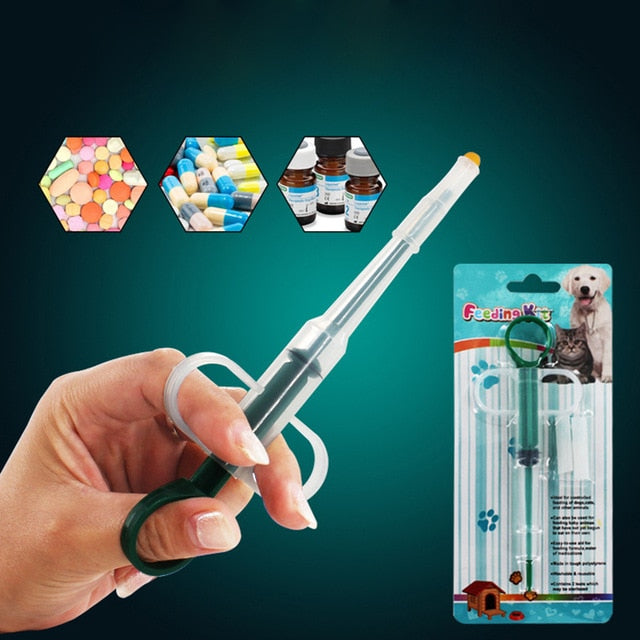 Pet Medicine Feeder for Controlled, Mess-Free Dosing