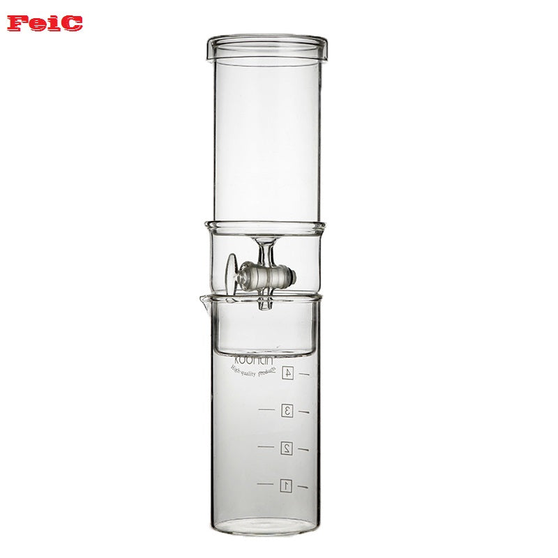 Cold Brew Coffee Maker with Glass Drip Valve, 400ml