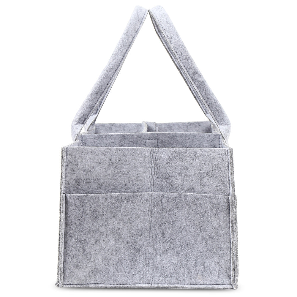 Felt Diaper Tote Organizer for Easy Nursery Storage